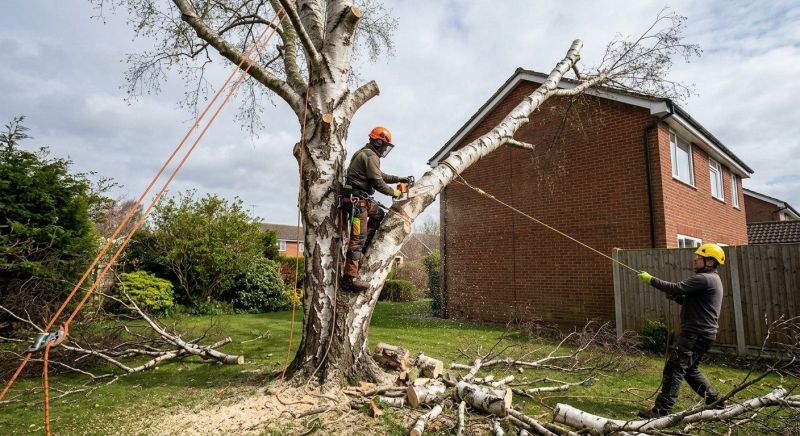Birch Tree Removal in Doylestown, PA