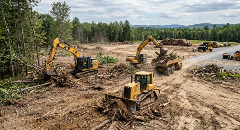 Commercial Property Clearing in Cumming, GA