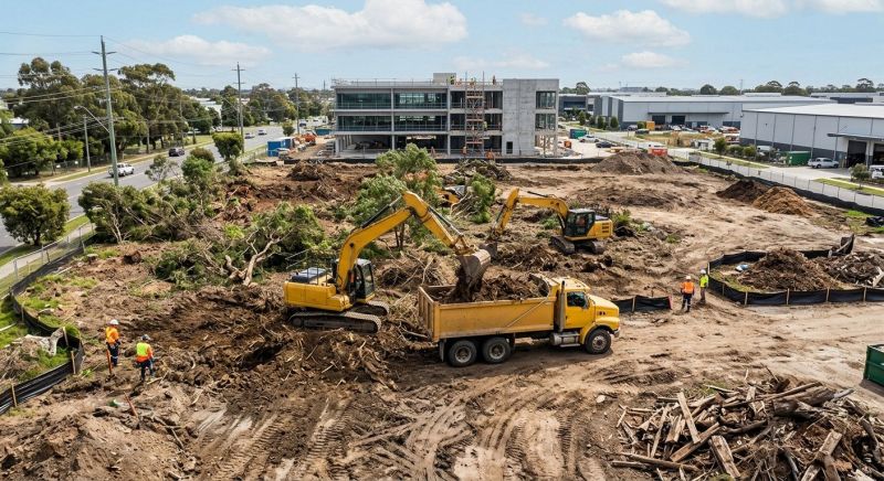 Commercial Land Preparation in Cumming, GA