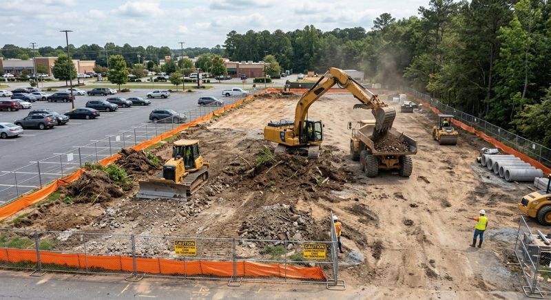 Commercial Lot Clearing in Atlanta, GA