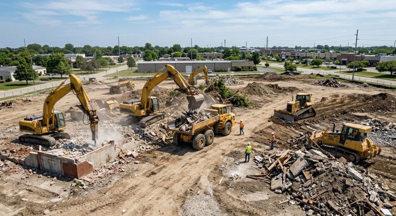 Commercial Property Clearing in Katy, TX