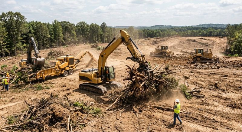 Commercial Property Clearing in Cumming, GA