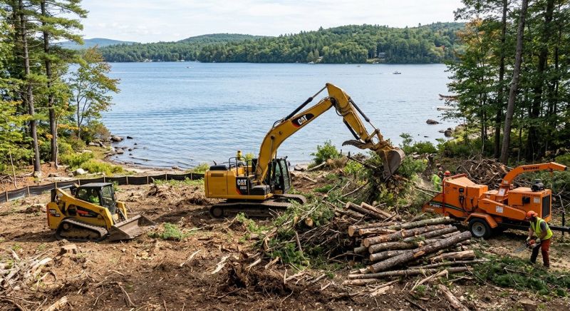 Construction Site Land Clearing in Cumming, GA