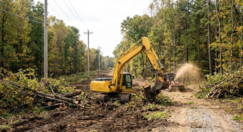 Property Line Clearing in Katy, TX