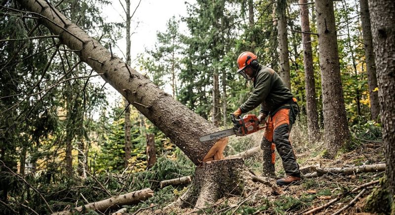 Spruce Tree Removal in Montgomery County, PA